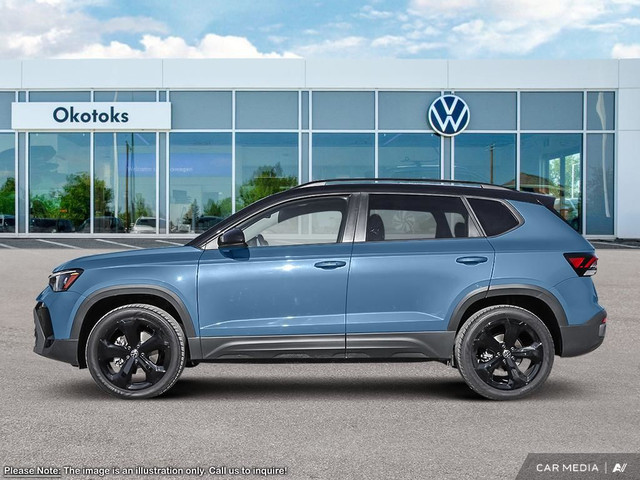 2025 Volkswagen Taos Comfortline Black Edition in Cars & Trucks in Calgary - Image 3