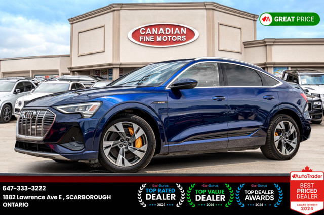 2021 Audi E-tron Sportback PROGRESSIV | QUATTRO | BSM | NAVI | P in Cars & Trucks in City of Toronto