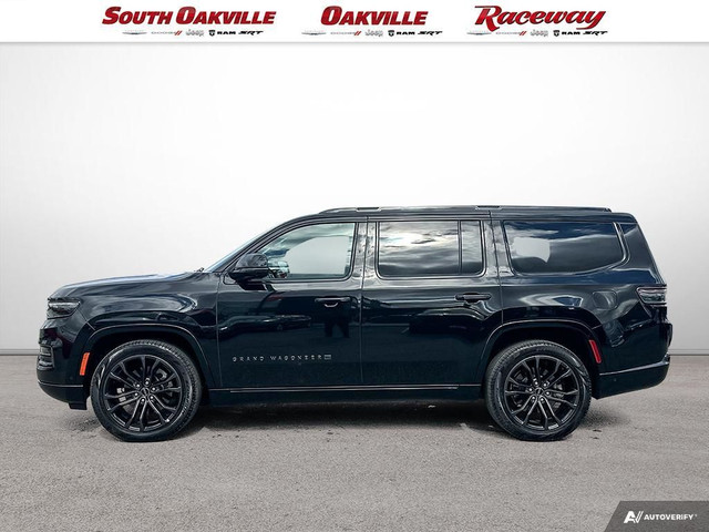 2024 Jeep Grand Wagoneer OBSIDIAN | CARPLAY | CLEAN CARFAX | SUN in Cars & Trucks in Oakville / Halton Region - Image 3
