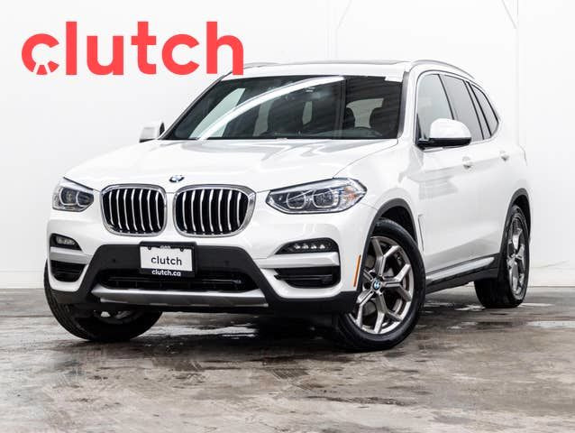 2021 BMW X3 xDrive30i AWD w/ Apple CarPlay & Android Auto, Panor in Cars & Trucks in City of Toronto