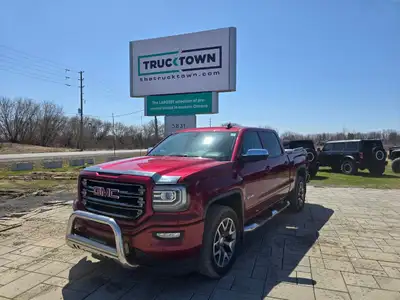 2018 GMC Sierra 1500 4WD Crew Cab SLT with the 5.3L V8 and only 106,000kms. Clean history with no ac...