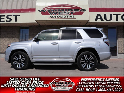  2018 Toyota 4Runner LIMITED V6 4X4, NAV ,ROOF, LEATHER, FLAWLES