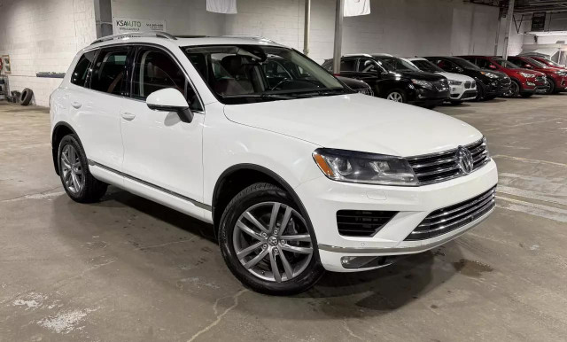 2016 VOLKSWAGEN Touareg VR6 Lux/CUIR/TOIT PANO/NAVI/CAMERA/BLTH/ in Cars & Trucks in City of Montréal
