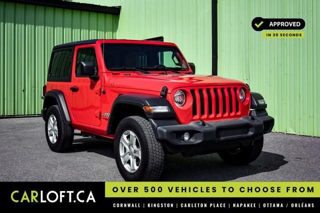 2019 Jeep Wrangler Sport S • HEATED SEATS/STEERING • REAR CAM in Cars & Trucks in Ottawa