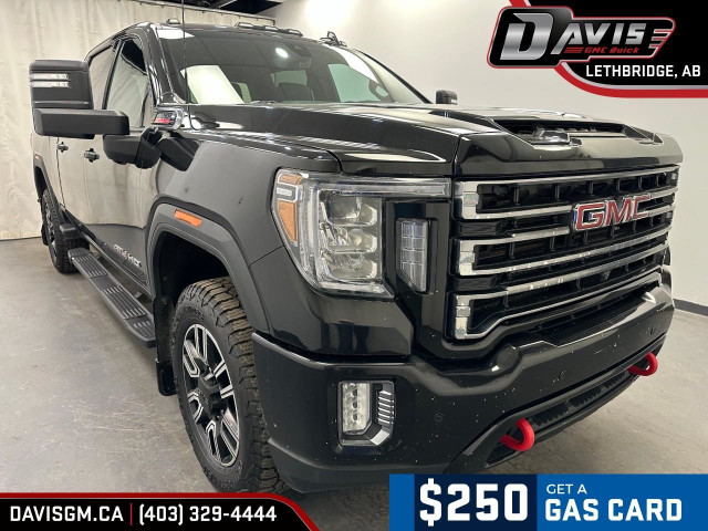 2020 GMC Sierra 2500HD AT4 6.6L DURAMAX 8CYL | HEATED & VENTE... in Cars & Trucks in Lethbridge