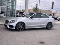 2018 Mercedes-Benz C-Class C 300 4MATIC® Iridium Silver Metallic PREMIUM PACKAGE SPORT PACKAGE 4MATI... (image 3)