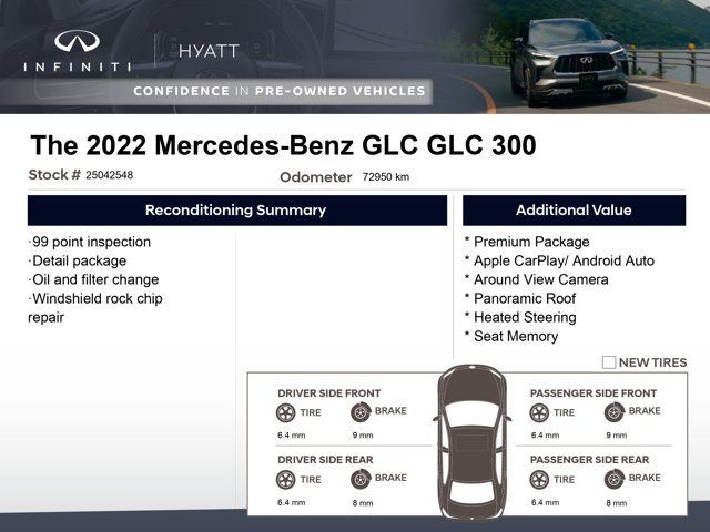 2022 Mercedes-Benz GLC GLC 300 - Premium Package | in Cars & Trucks in Calgary - Image 2