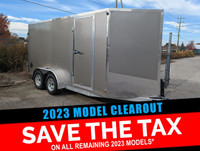  2023 Canadian Trailer Company 6X14 V-Nose Cargo Trailer Aluminu