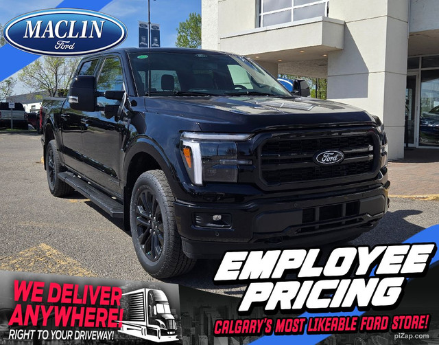 2025 Ford F-150 LARIAT | BLACK APP PKG | MOBILE OFF PKG | TOW PK in Cars & Trucks in Calgary