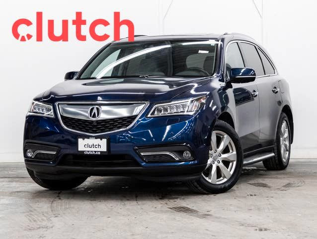 2016 Acura MDX Elite Package AWD w/ Power Moonroof, Nav, 360 Cam in Cars & Trucks in City of Toronto