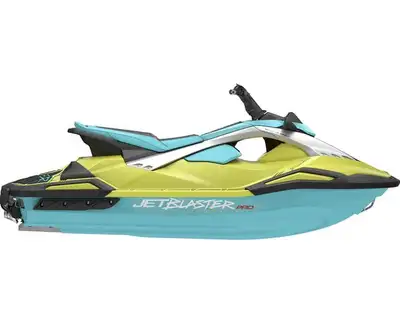 Turn up the fun on the waves with Yamahas sporty JetBlaster PRO equipped with the advanced RiDE tech...