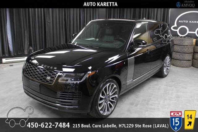 2019 Range Rover SUPERCHARGED/LONG WHEELBASE/HEADS UP/MAGS 22'' in Cars & Trucks in Laval / North Shore