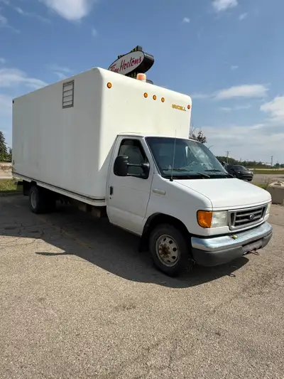 Very low km Cargo van for sale 62081km only 2006 Ford E-450 Emissions deleted 6L Diesel Engine, Auto...