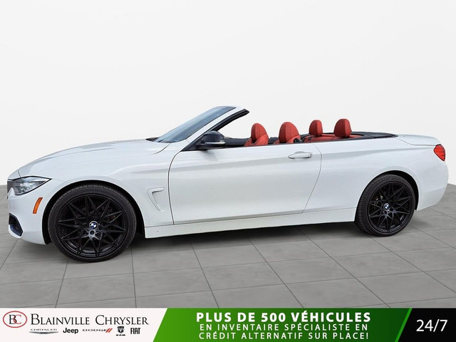 2016 BMW 4 Series 428i xDrive CONVERTIBLE CUIR ROUGE GPS MAGS in Cars & Trucks in Laval / North Shore - Image 4