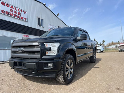 2017 Ford F-150 LARIAT FX4- WARRANTY INC, LEATHER, NAV, PANO ROO