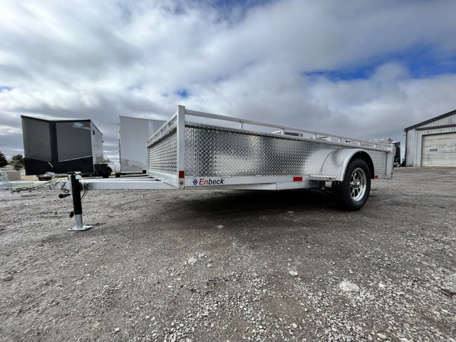 Aluminum 7x12 Single Axle Utility in Cargo & Utility Trailers in Hamilton - Image 4
