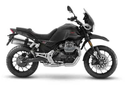 LOOKING CLEAN IN BLACK! NOW IN STOCK! CALL/TEXT 403-230-1920 TO RESERVE YOUR TODAY! 2025 Moto Guzzi...