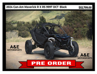 2024 Can-Am Maverick R X RS 999T DCT Black