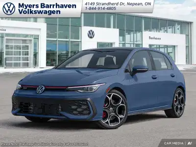 Leather Seats! Hello. This slate blue metallic hatchback has an automatic transmission. Our Golf GTI...