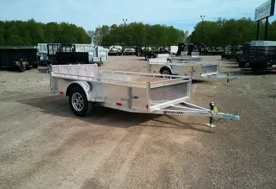 Canadian Mennonite Built Single Axle Aluminum Utility Trailer is $3,980.00 ! Ord: E1472-3694 - Ser:...