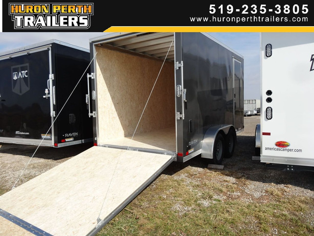 2022 ATC Raven 7x14+2 Enclosed Aluminum Trailer in Cargo & Utility Trailers in London - Image 4