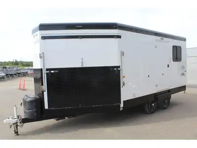 2022 Trails West 20' Burandt Edition 2022 Trails West Burandt Edition Enclosed Snowmobile trailer. T...