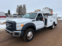 2015 Ford F550 XLT Service Truck/UTILITY BOX/COMP/OIL REELS