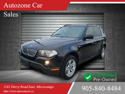 EXTREMELY LOW KMS/14 SERVICE RECORDS/This 2008 BMW X3 is a sleek and stylish SUV with low mileage, p...