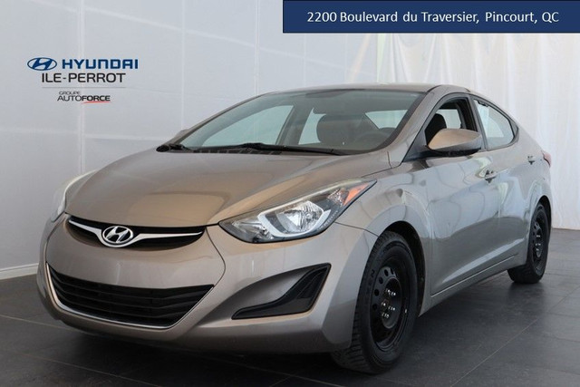 2016 Hyundai Elantra L+, A/C, NO ACCIDENT, ONE OWNER AUCUN ACCID in Cars & Trucks in City of Montréal