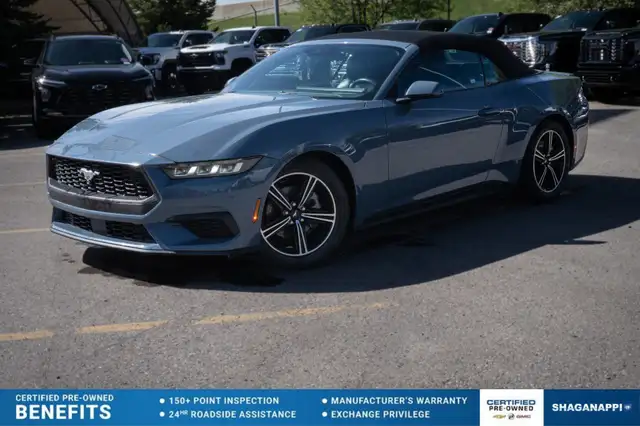 2024 Ford Mustang EcoBoost Premium CONVERTIBLE | AUTO | CERTIFIE in Cars & Trucks in Calgary - Image 5