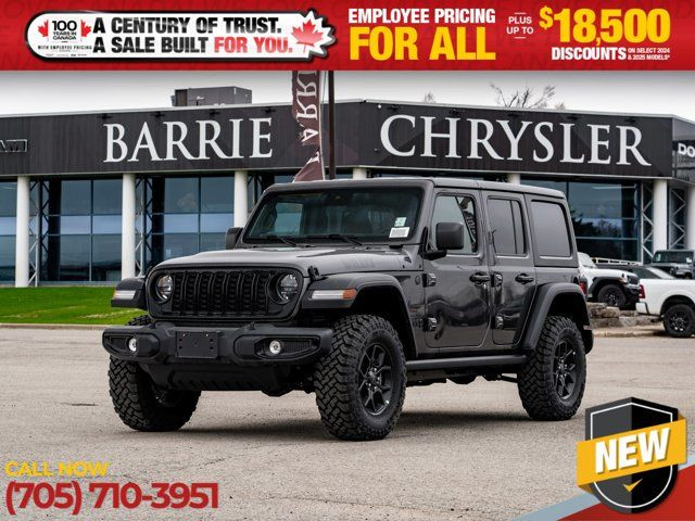 2025 Jeep Wrangler Willys in Cars & Trucks in Barrie