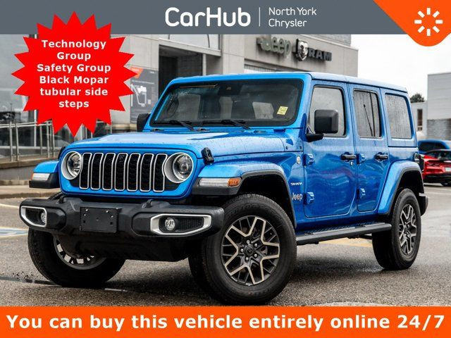 2024 Jeep Wrangler SAHARA Technology Group Safety Group Black in Cars & Trucks in City of Toronto