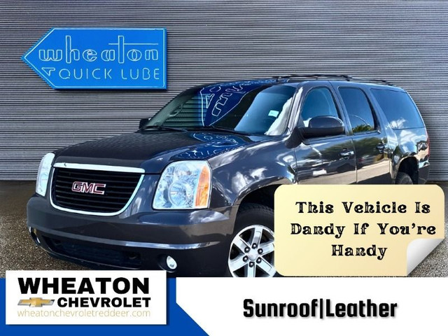2011 GMC Yukon XL SLT w/1SD Leather|Sunroof|8 Passengers in Cars & Trucks in Red Deer