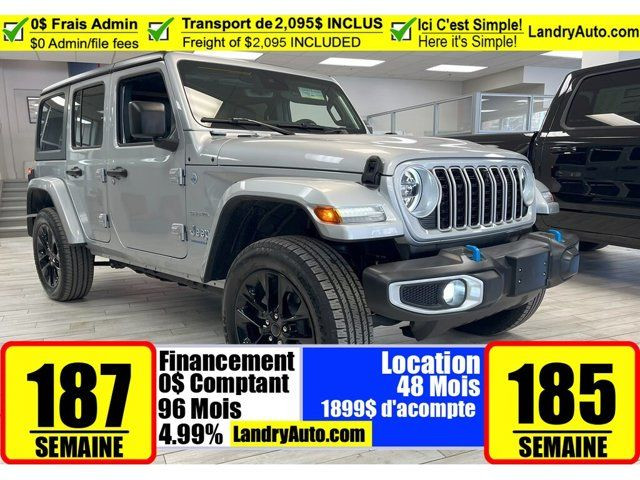 2024 Jeep Wrangler 4xe Sahara dans Autos et camions  à Laval/Rive Nord
