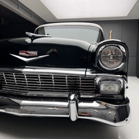 Check out this perfect 1956 Chevrolet Bel Air two door post restomod! This car is stunning! This is... (image 5)