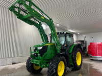 2019 John Deere 6175R Loader Tractor Green
