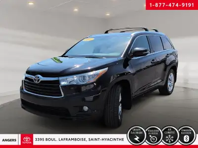 ********NOUVEL ARRIVAGE, PLUSIEURS PHOTOS À VENIR******** Découvrez le Toyota Highlander Limited 201...