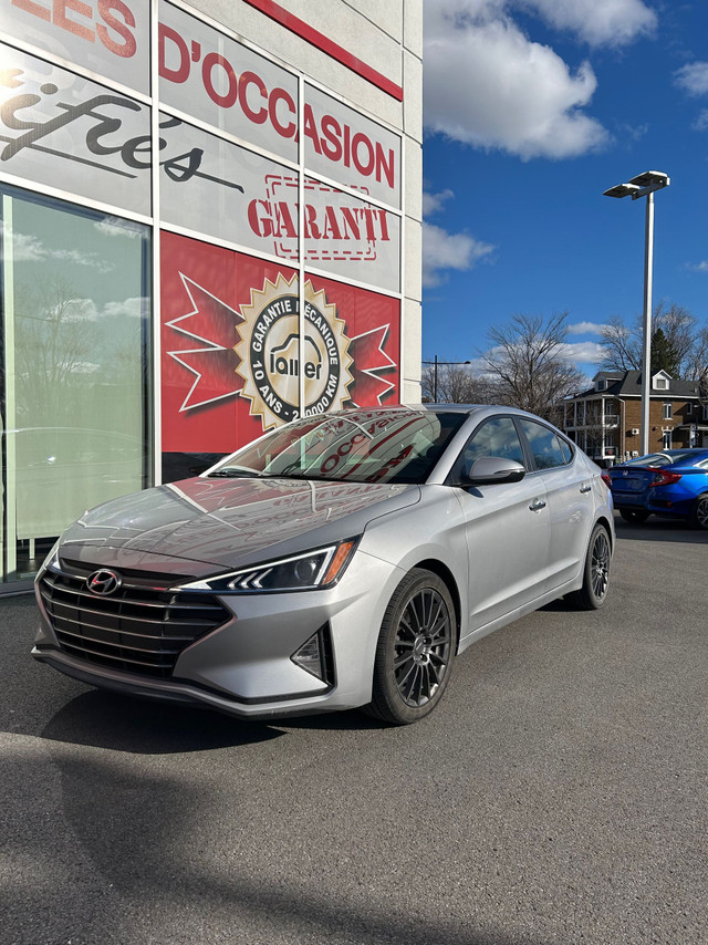 2020 Hyundai Elantra Luxury jamais accidenté - cuir - toit - mag in Cars & Trucks in City of Montréal