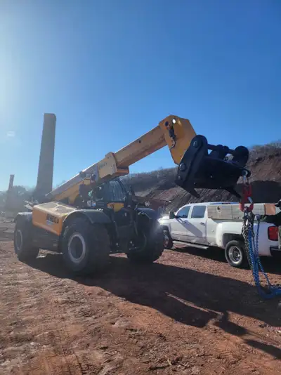 LOW HOURS! Dieci Hercules 190.10 41,888 lbs. high capacity telehandler. We carry Genie, JLG, Skyjack...