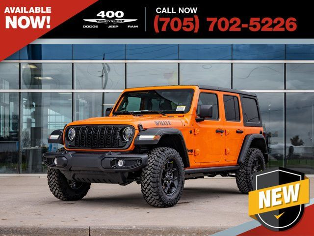 2025 Jeep Wrangler Willys in Cars & Trucks in Barrie