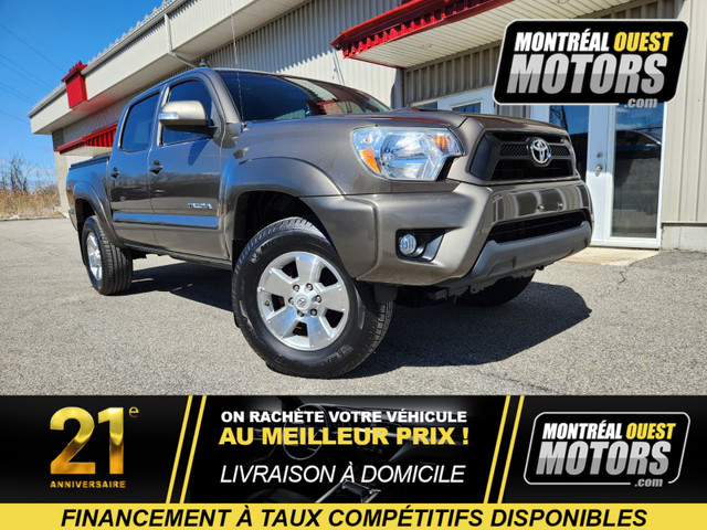 2014 Toyota Tacoma TRD Sport / MANUAL 6 SPEED / 4x4 / V6 Crew Ca in Cars & Trucks in West Island