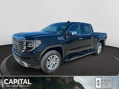 This 2025 GMC Sierra Denali1500 in Onyx Black is equipped with 4WD and Gas V8 5.3L/325 engine. *This...