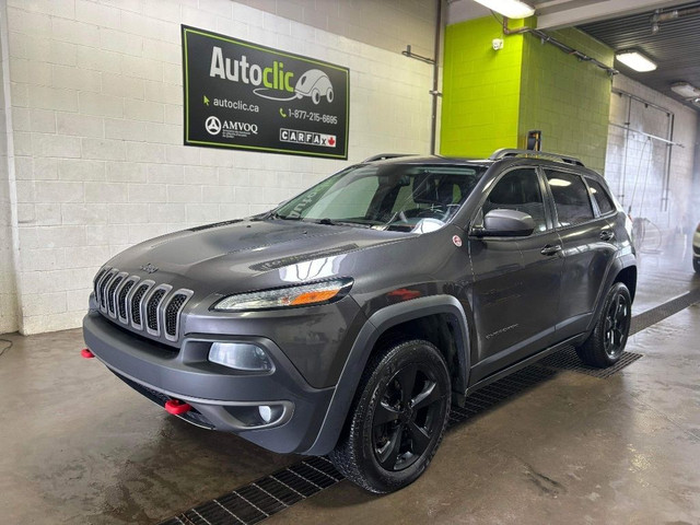  2015 Jeep Cherokee 4WD Trailhawk cuir camera de recul in Cars & Trucks in Laval / North Shore