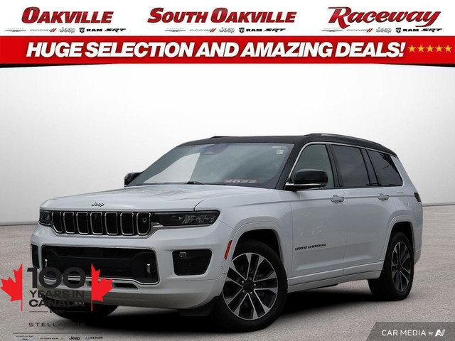 2022 Jeep Grand Cherokee L OVERLAND | 7SEATER | CLEAN CARFAX | D in Cars & Trucks in Oakville / Halton Region