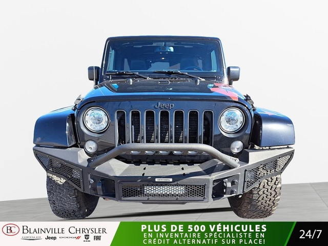 2017 Jeep Wrangler UNLIMITED 4X4 MARCHEPIEDS 2 TOITS RIGIDE ET S in Cars & Trucks in Laval / North Shore - Image 4
