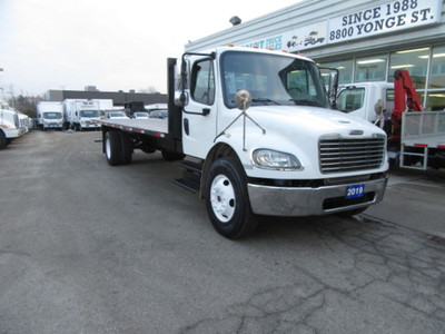  2019 Freightliner M2-106 DIESEL AUTOMATIC WITH 26 FT FLAT DECK