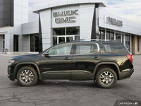 Recent Arrival! Ebony 2023 GMC Acadia SLT AWD 9-Speed Automatic 3.6L V6 SIDI All Wheel Drive, Lane C... (image 2)