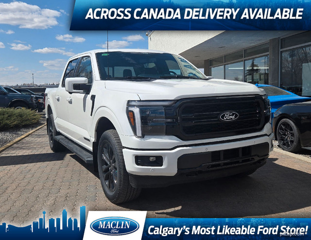2025 Ford F-150 LARIAT | BLACK APP PKG | BED PKG | TOW PKG | SYN in Cars & Trucks in Calgary