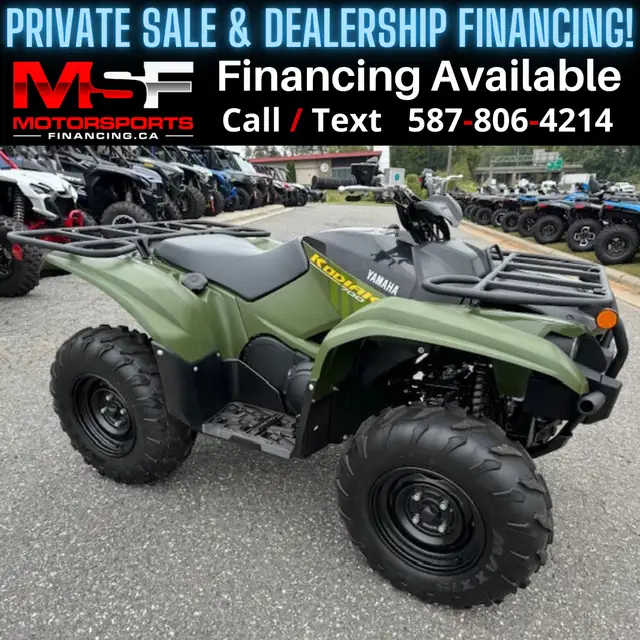 2024 YAMAHA KODIAK 700 (FINANCING AVAILABLE) in ATVs in Strathcona County - Image 2