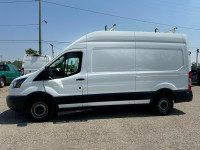 2015 Ford Transit Cargo Van High Roof with 3.7L V6 engine, 148", shelves inside, auto ac, back up ca... (image 2)